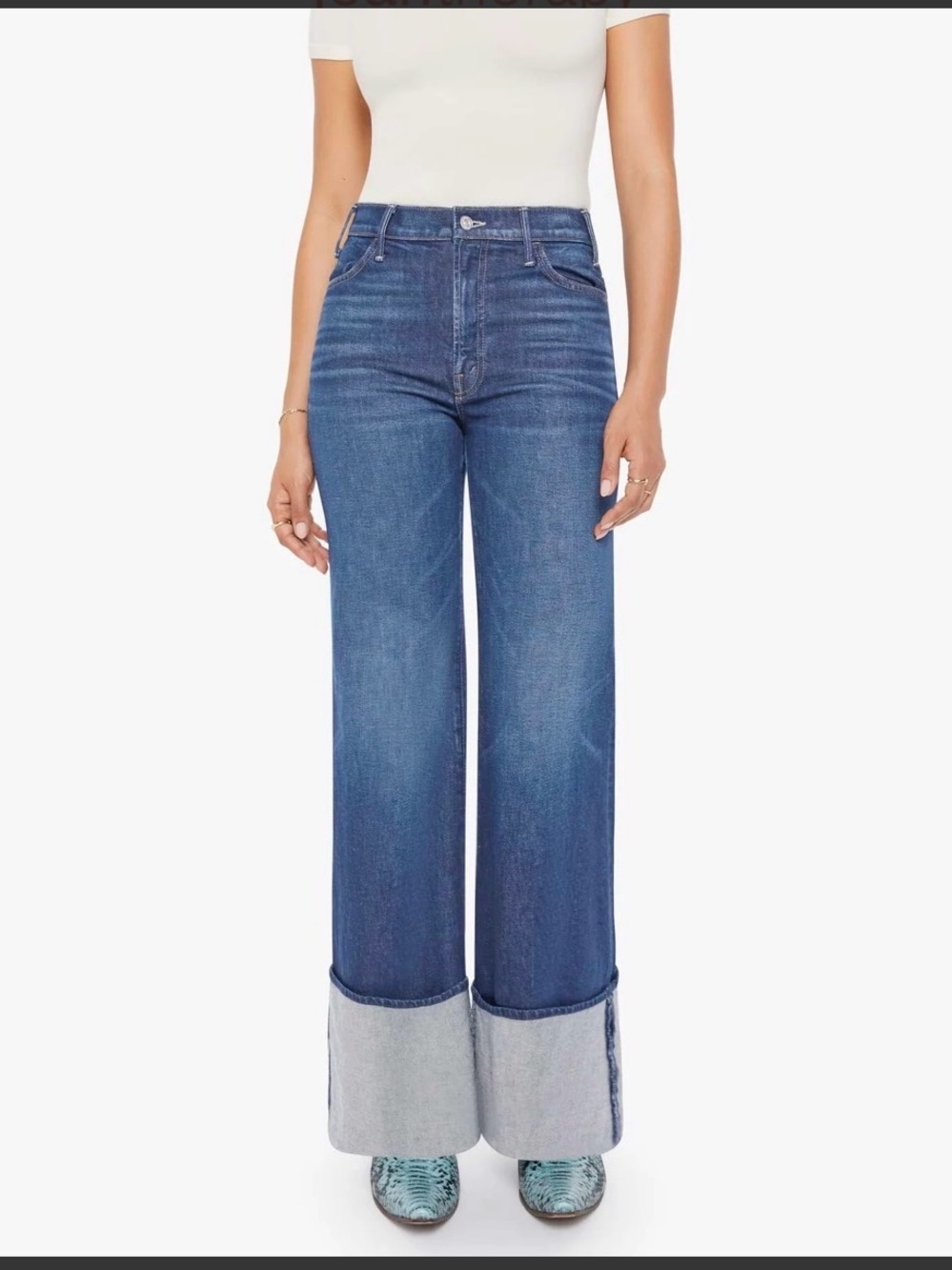 MOTHER lil’ hustler roller sneak cuff